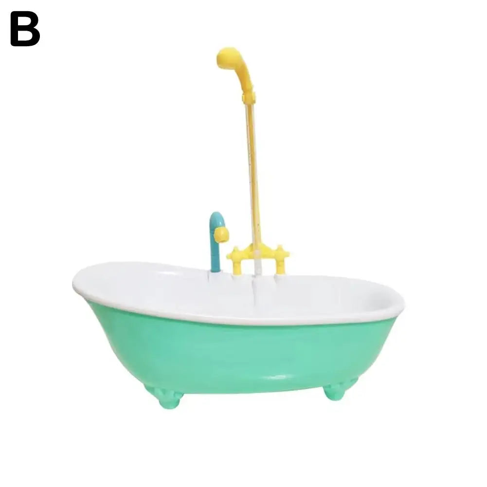 Automatic Parrot Bathtub Intelligent Bath Bird Shower Bathtub Cute Supplies Plastic Parrots Bath Toy Household Accessory