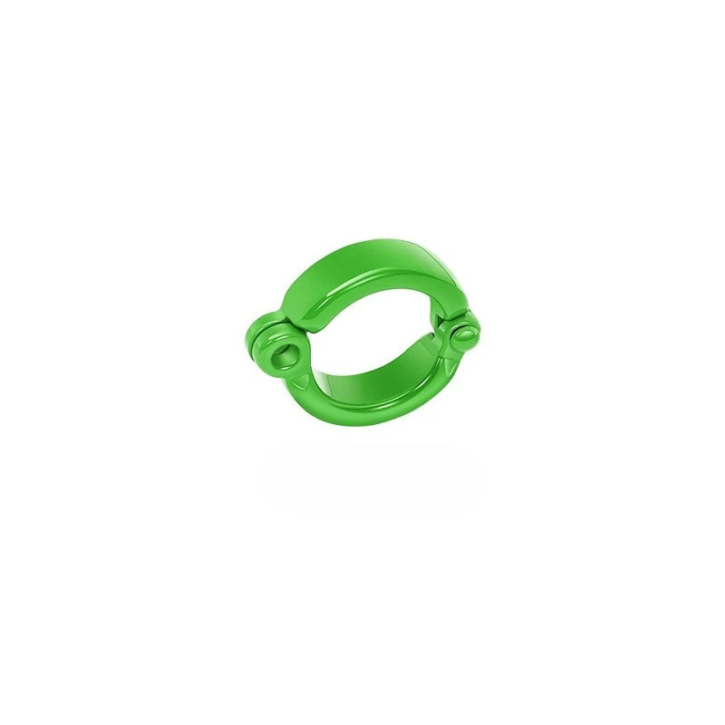 New 4-15mm Parrot Foot Rings Metal Pet Bird Leg Rings Outdoor Fly Training Activity Anti-Lost Opening Clip Leash Accessories