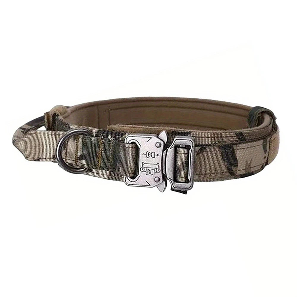 Tactical Dog Harness Leash Collar for Medium Large Dogs Military Pet Vest Adjustable Service Dog Harnesses For Training Walking