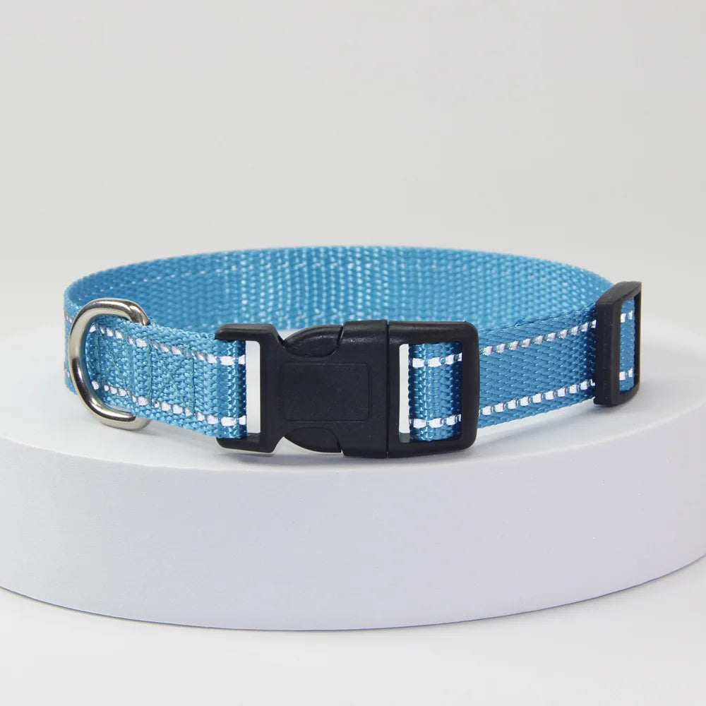 Nylon Dog Collar and Leash Set Pet Collars Leash for Small Medium Large Dogs Dog Accessories for Small Dogs