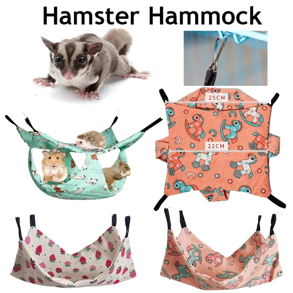 Cat Window Hammocks for Indoor Cats,Soft Plush Pet Bed,Suitable for Ferret Cotton Hammock,Guinea Pig,Hamster,Kittens Bed