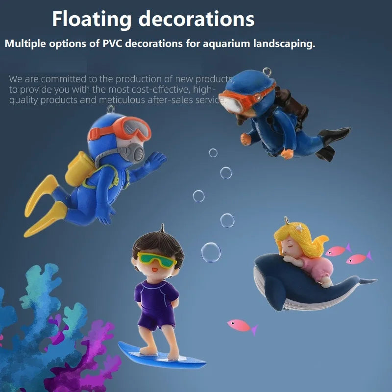 Aquarium Toys Decoration for Aquarium Fish for Aquarium Accessories Fish Tank Decoration ZSP01