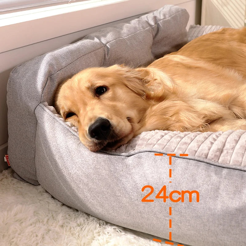 HOOPET Dog Cat Warm Sleeping Bed Cozy Nest Mat Medium Big Dogs Cushion Kennel Cat Pad Pet Supplies