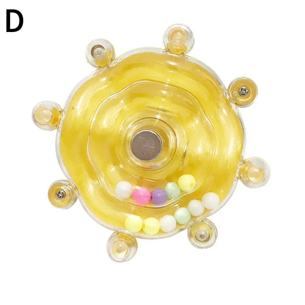 Parrot Decompression Toys Interactive Bird Cage Toy For Parrots Rotating Treat Dispenser For Boredom & Beak Exercise