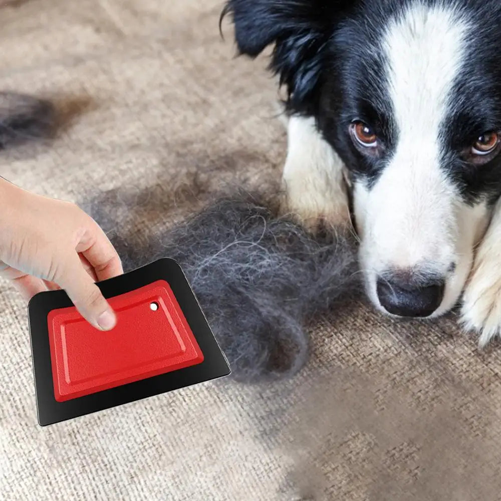 Pet Hair Remover Comb Brush Dog Cat Hair Detailer Cleaning Tool Carpet Sofa Cloth Car Seat Rubber Reusable Pet Combs