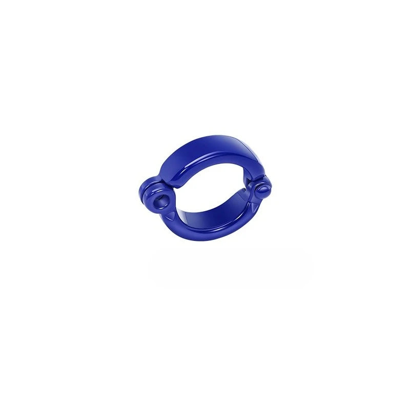New 4-15mm Parrot Foot Rings Metal Pet Bird Leg Rings Outdoor Fly Training Activity Anti-Lost Opening Clip Leash Accessories