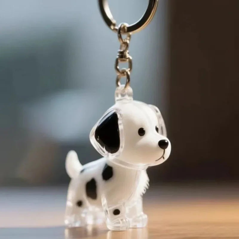 Cat Dog Keychain Pet Hair Storage Box Cute Pets Hair Fur Collection Memory DIY Pendants Bag Decoration Hanging Souvenirs Gift