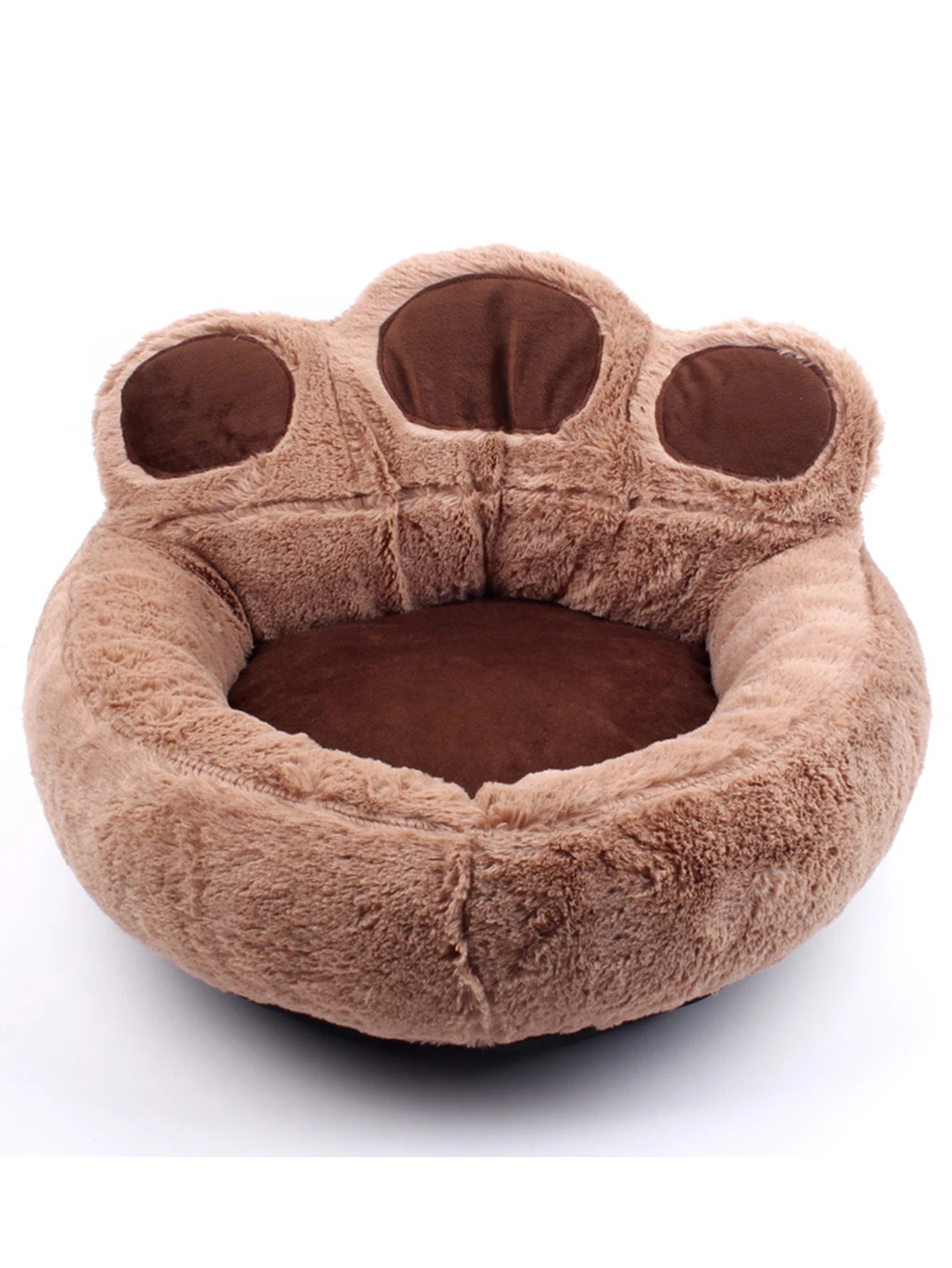 Super Soft Pet Nest for Large Medium Small Dogs Cats in All Seasons Removable Water Washing Dog Kennel Bear Paw Safety Pets Pad