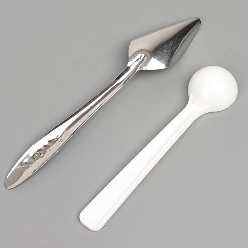 5pcs/set Bird Parrot Feeder Spoon with Manual Syringe Baby Bird Water Milk Medicine Feeding Syringe Feeding Needle Bird Supplies