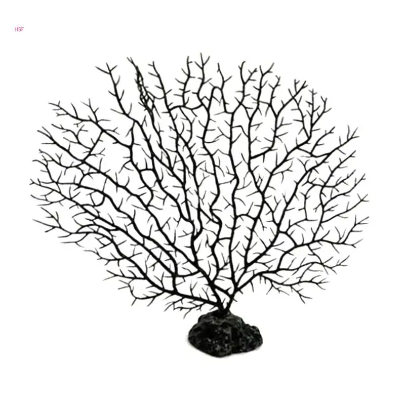 Artificial Coral Branch Décor Faux Coral Décor Sea Fan Coral Decorations
