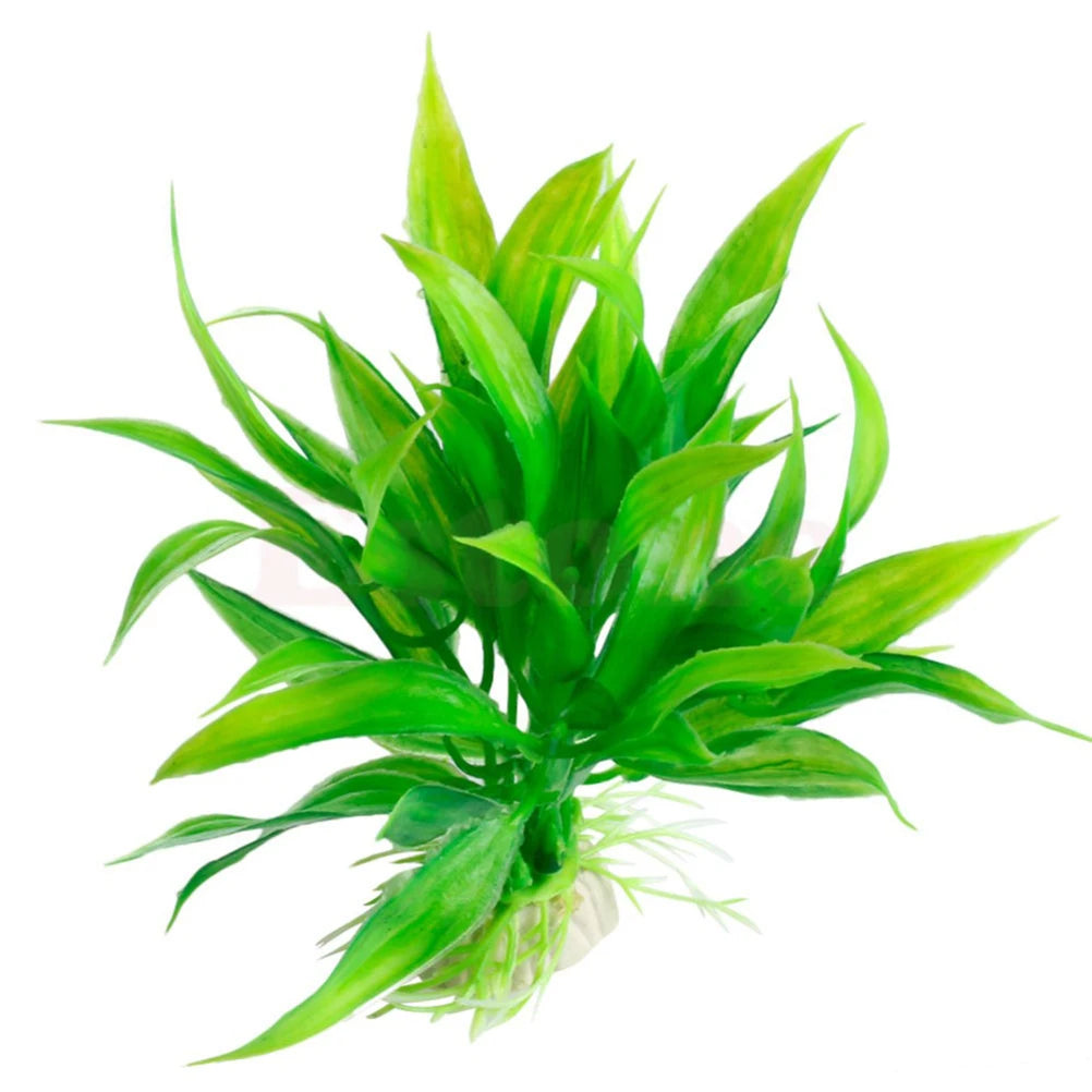 1PCS Artificial Plastic Water Plant Grass Aquarium Decorations Plants Fish Tank Grass Flower Ornament Decor Aquatic Accessories