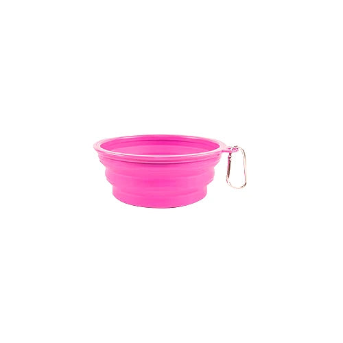350ml/1000ml Folding Cat Dog Water Bowl Silicone Collapsible Dishes Pet Bowl Outdoor Puppy Food Container Feeder Dropshopping