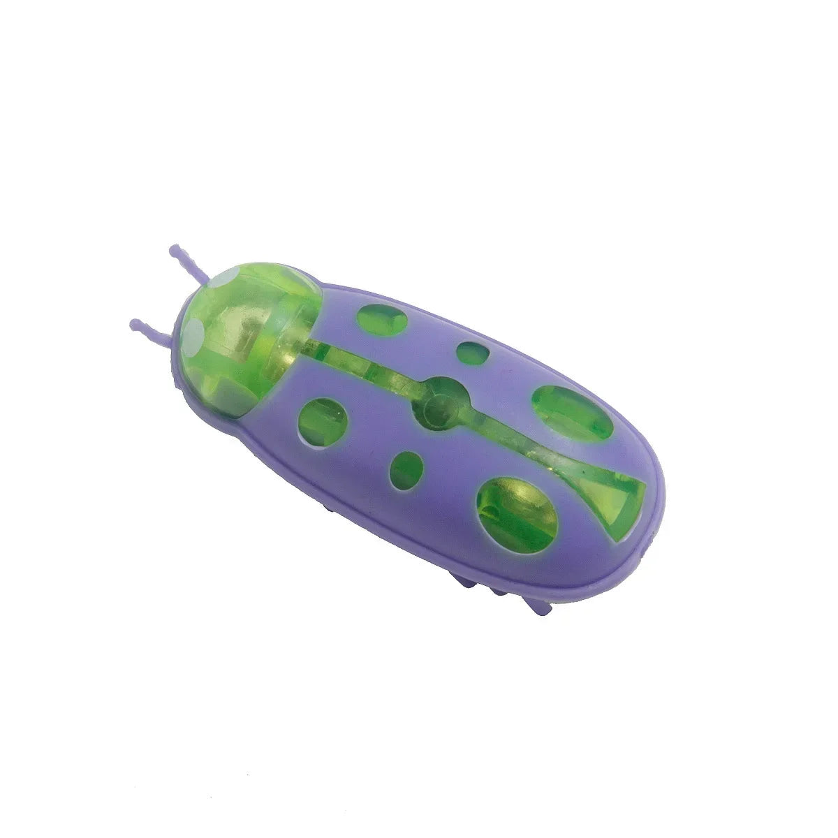 Funny Electric Bugs Cat Toy Automatic Escape Mini Robot Bug Vibration Insect Toys for Cats Battery Operated Cockroach Ladybug