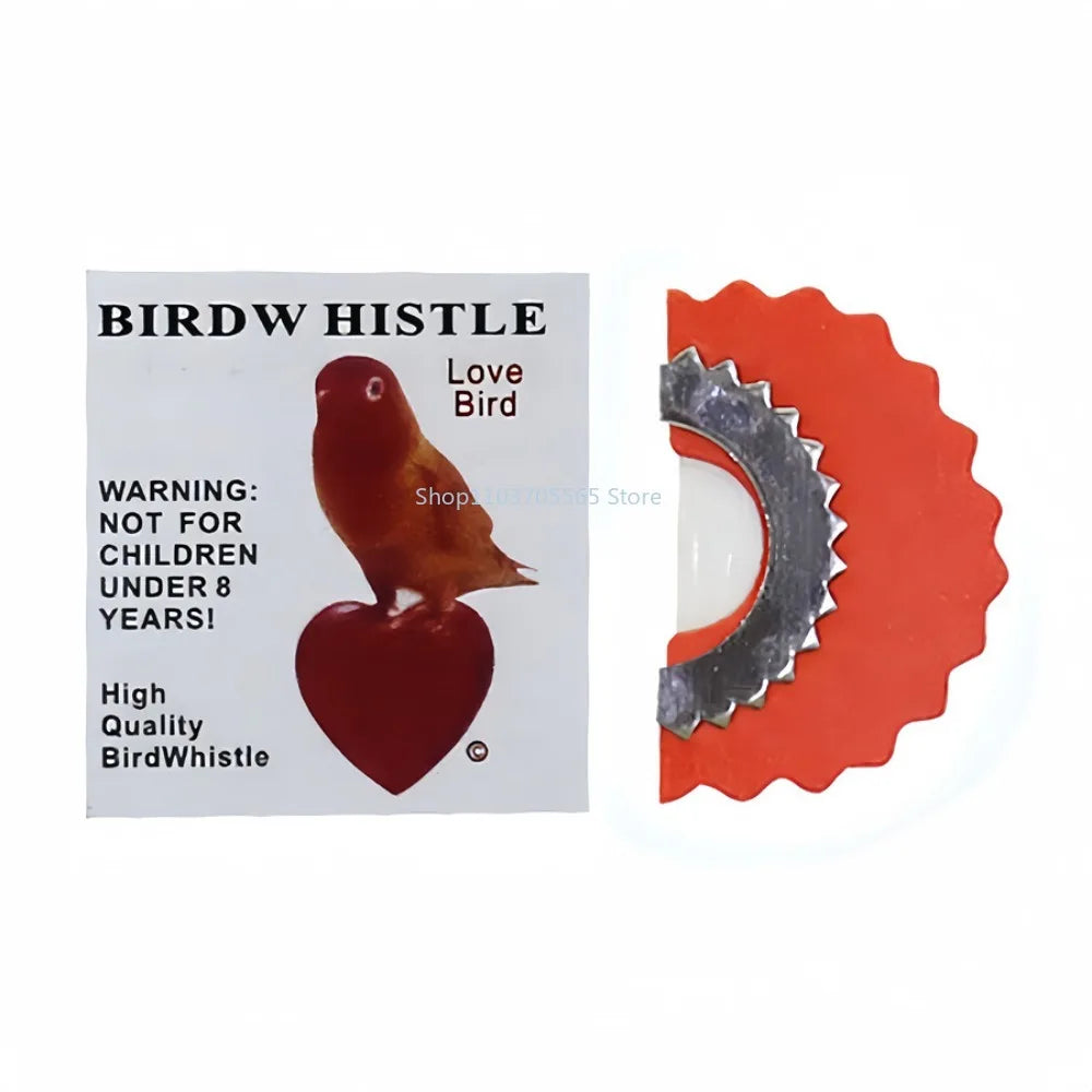 3Pcs Bird Whistle Magic Fun Bird Caller Tongue Whistle Warbler Original Magic Tweeting Noisemaker Toys Tricks Gag