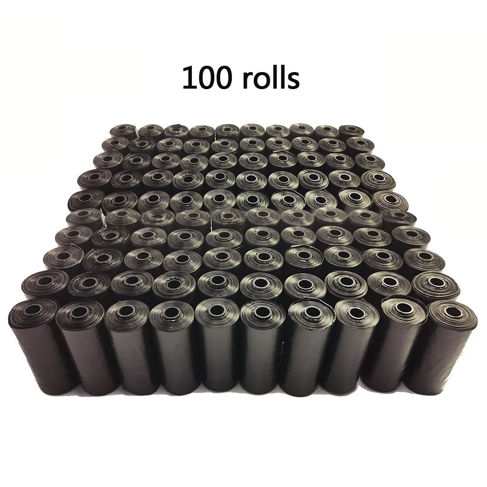 10/30/50/100 rolls EPI Biodegradable Dog Poop Bags Outdoor Home Eco Pet Waste Bag with Breakpoint Design Pet Poop Clean bag