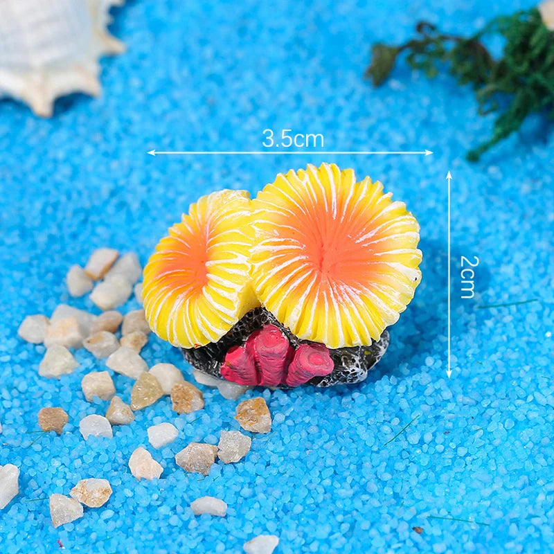 Aquarium Fish Tank Landscaping Decoration Resin Simulation Starfish Micro Landscape Small Ornaments Aquarium FishTank Decoration