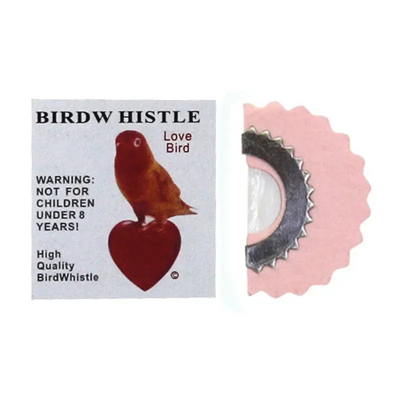 Novelty Bird Whistle Toy Magic Fun Bird Caller Tongue Tricks Whistle Magic Tweeting Noisemaker Child Outdoor Sports Funny Gifts