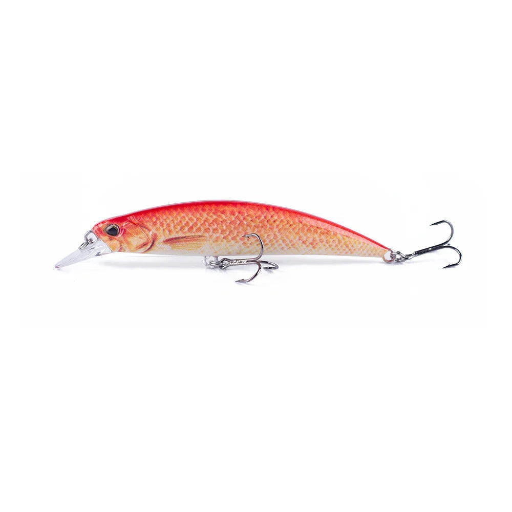 CCLTBA Hard Minnow Baits 11cm 15.5g Sinnking Wobblers Plastic Fishing Lures Crankbait Artificial Fresh Water Lure Fishing Tackle