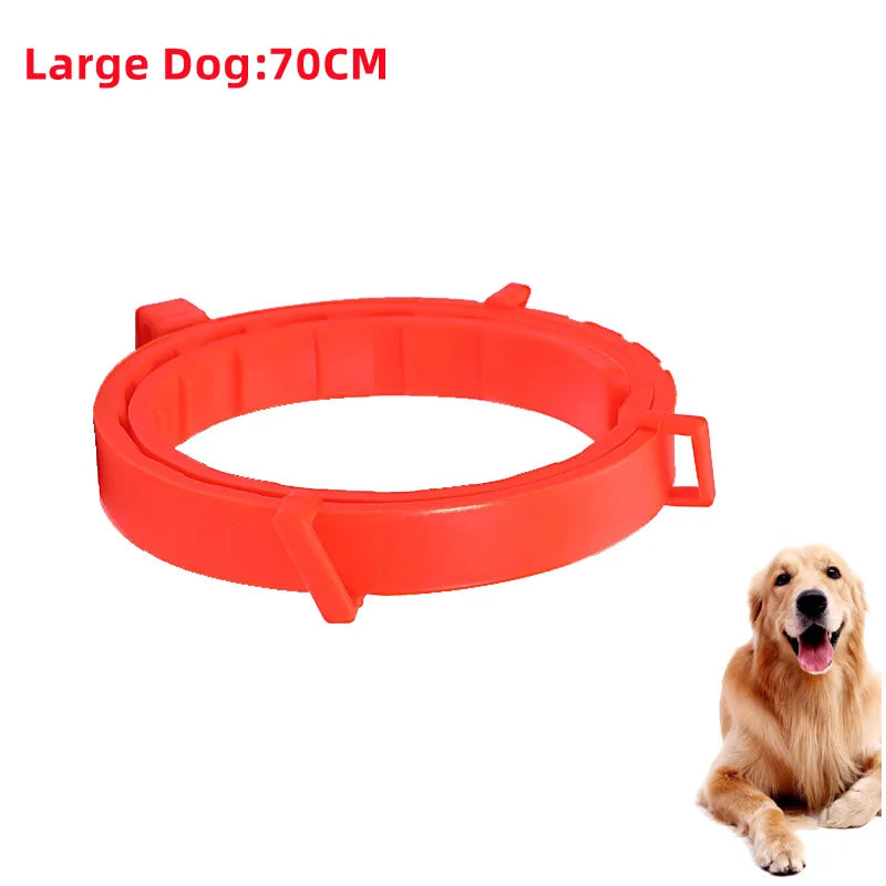 Dog Anti Flea And Ticks Cats Collar Pet 8Month Protection Retractable Pet Collars For Puppy Cat Large Dogs Accessories