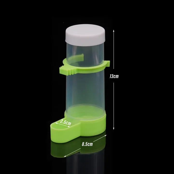 1Pcs Pet Bird Parrot Automatic Drinker Cups Feeder Bottle Bird Cage Parrot Feeding Tool Automatic Feeder Bowls And Drinkers
