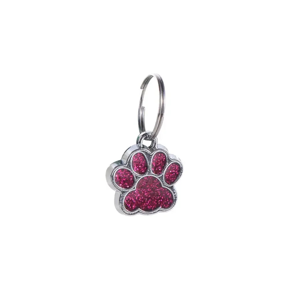 Pet ID Card Crown Pet ID Name Tag Loss Prevention Zinc Alloy Pet Nameplate Personalized Dog Hanging Tag For Cats Dogs