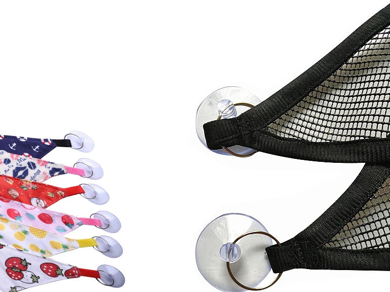 1pc Bearded Dragon Hammock Lizard Lounger Ladder Hanging Bed Accessories Reptile Habitat Terrarium Decoration