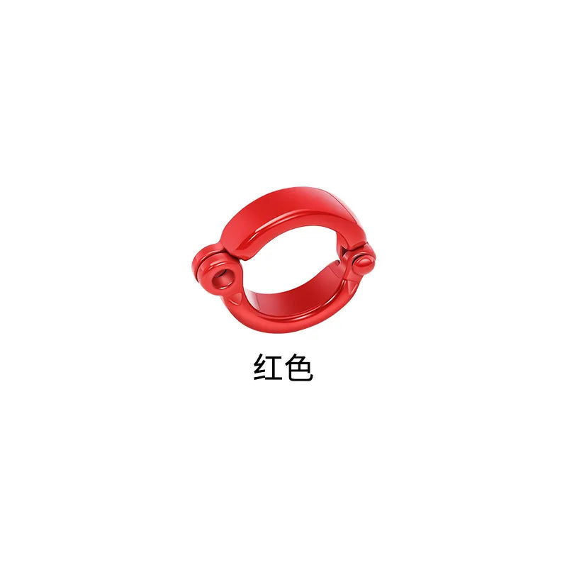 3.5-9.5mm Parrot Foot Rings Metal Pet Bird Leg Rings Outdoor Fly Training Activity Anti-Lost Opening Clip Leash Accessories