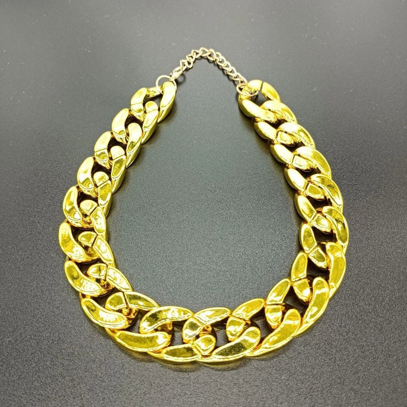 Pet Necklace Medium and Small Dog Collar Jewelry Dog Bully Gold Chain Pet Accessories