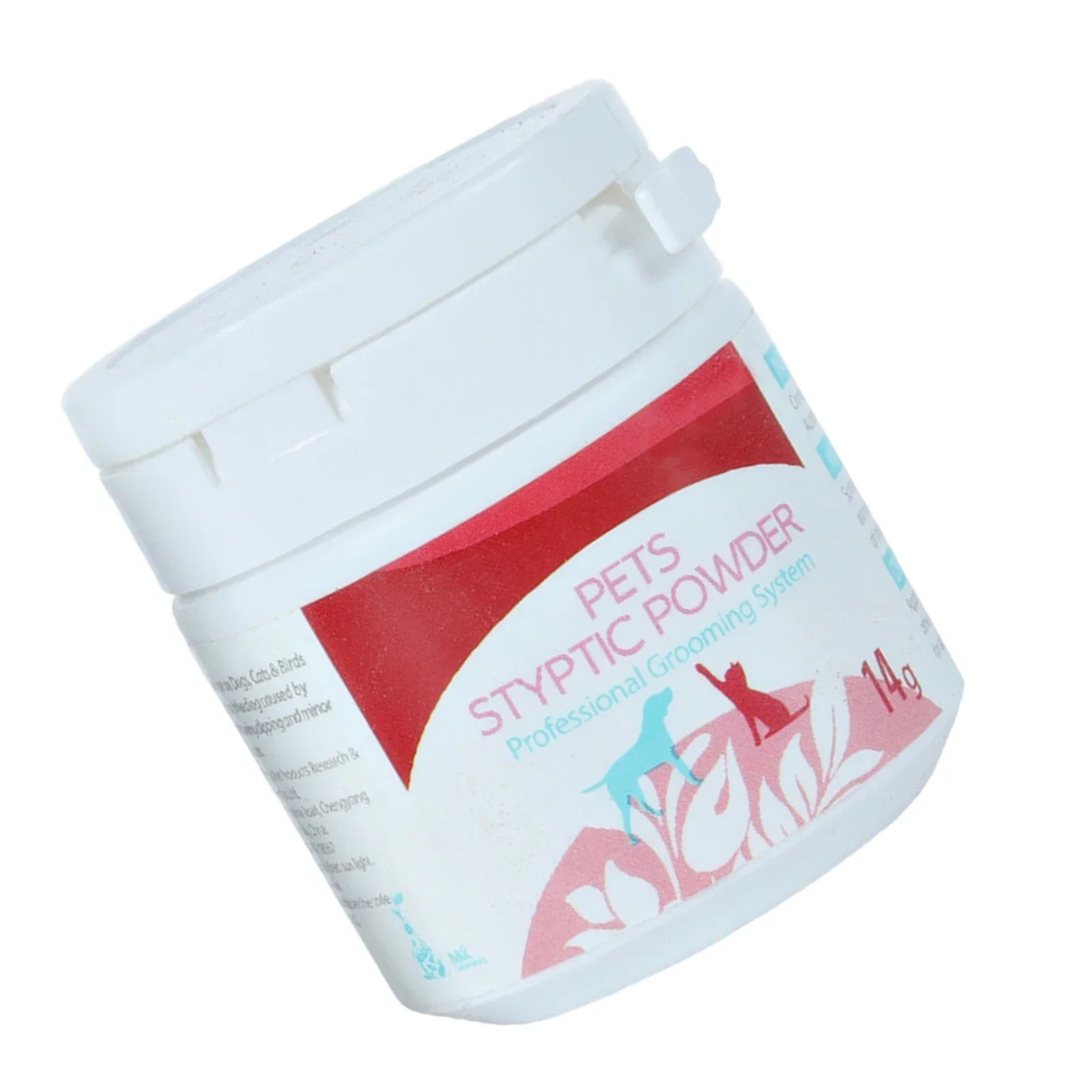 14g Pet Styptic Stop Bleeding Dog Nail Bleeding Quick Hemostatic Powder Claw Nail Wound Bleeding Blood Coagulant Pet Supplies