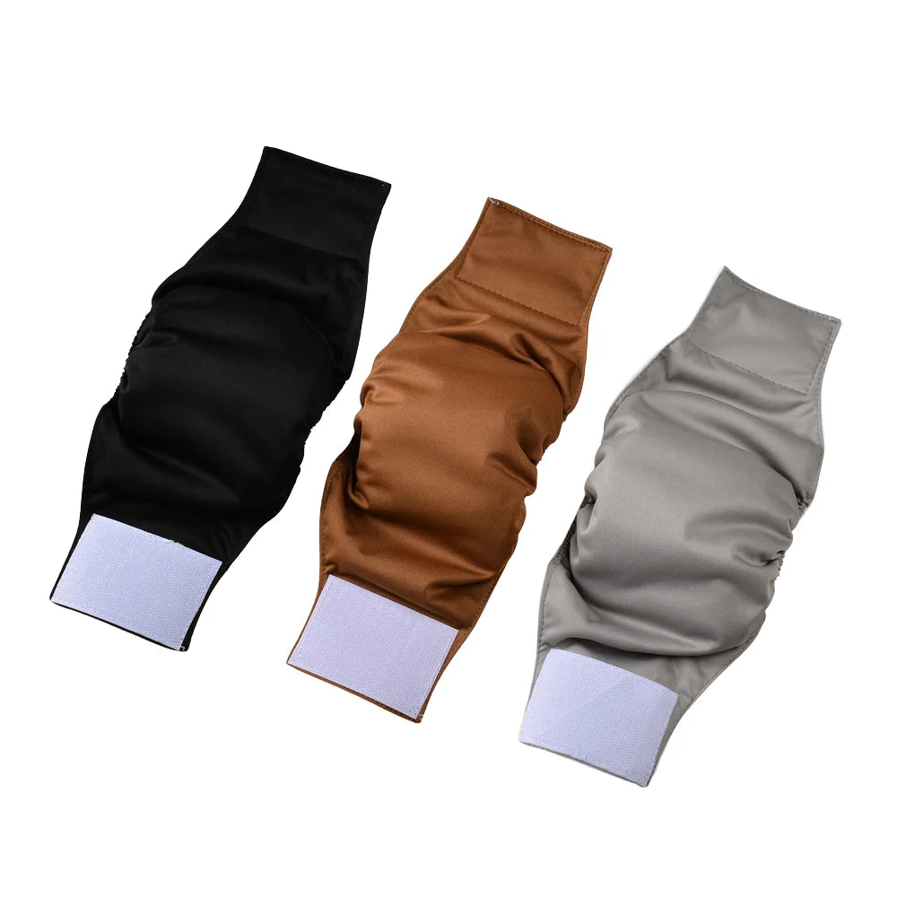 Reusable Pet Male Dog Diapers For Small Medium Dogs Washable Puppy Solid Leak-proof Physiological Pants Chihuahua French Bulldog