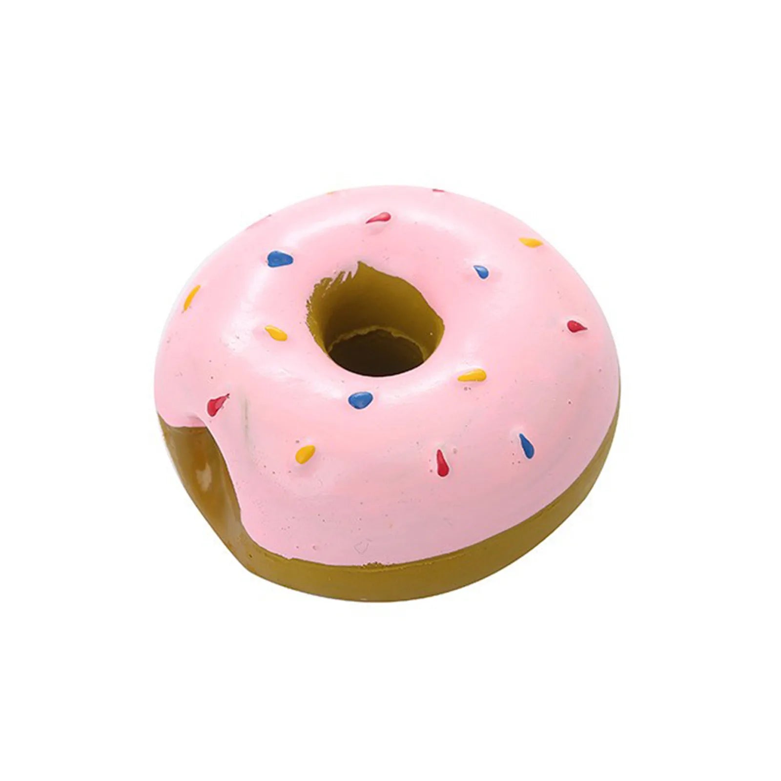 1PC Donut Dog Chew Toy Sound Toys Simulation Donuts Grinding Cleaning Tooth Relief Dog Toys Игрушки Для Собак Mascotas Perro