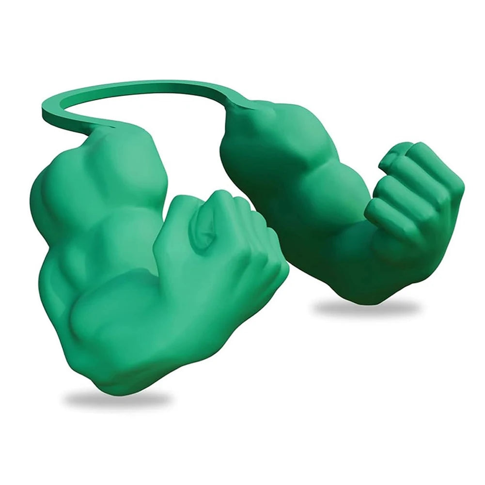 3D Printed Cat Muscle Arm Halloween Cat Costume Adjustable Cat Neck Arm with Muscle Lightweight Funny Pet Cosplay Accessories