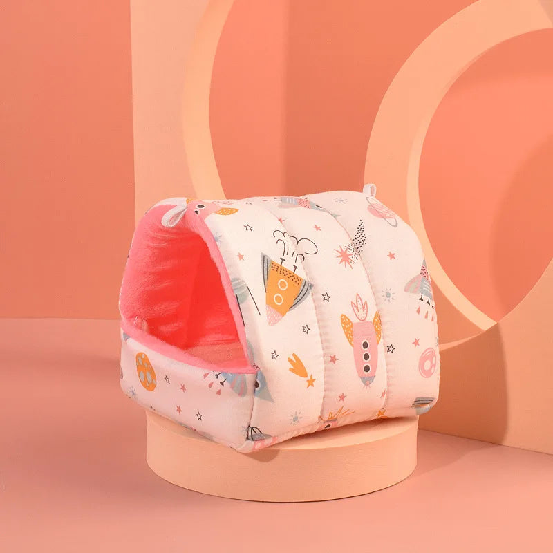 Rodent Hammock Guinea Pig Bed Hamster Bed Rodents Ferret Hammock Guinea Pig Accessories Chinchilla House Pet Guinea Pig Goods