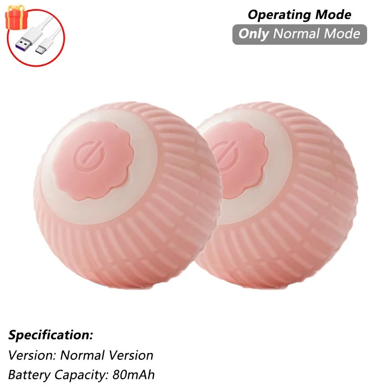 Cat Toys for Kitten Cats Ball Toys Pet Product Cat's Accessories for Home Automatic Electronic Indoor Interactive Cat Pet Toy