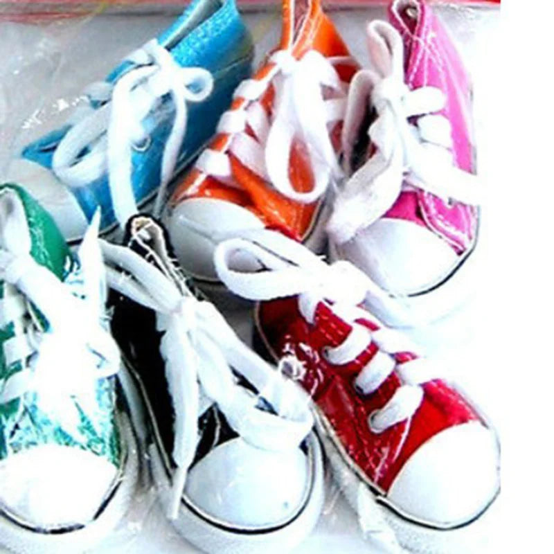 Mini Canvas Shoes Parrot Bird Toys Pet Bird Shoe Cage Decoration Standing Climbing Toy Parrot Bird Cage Pet Shoes Parrot Toys