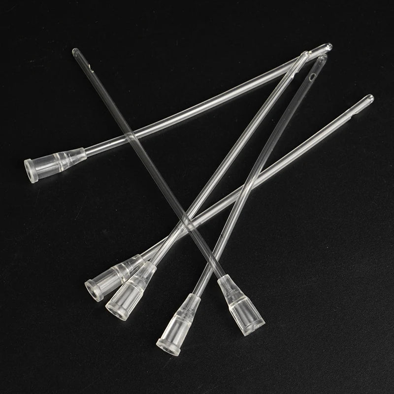 10pcs Pet Feeder Small Animal Cat Dog Pigeon Parrot Birds Feeding Water Needle Tube Liquid Injection Hose Plastic Supplies