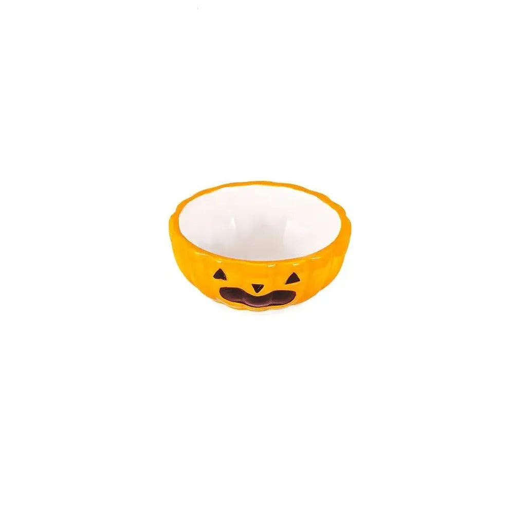 Pet Supplies Ceramic Hamster Food Bowl Cooling Cute Pumpkin Bathtub Cartoon Creative Hamster Nest Pet Small House