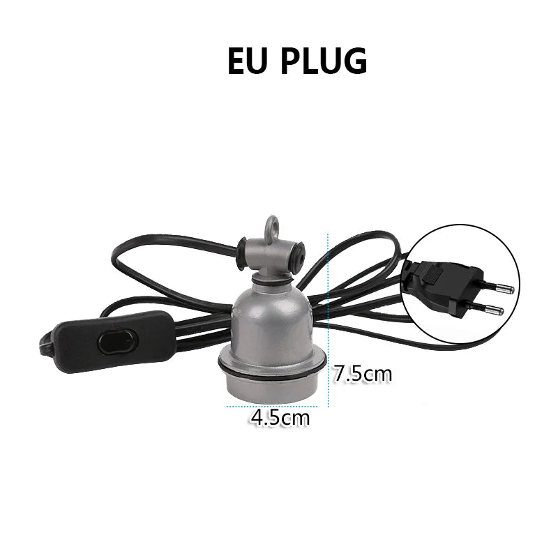 New E27 Ceramic Socket for reptile Breeding Heating Bulb Holder Waterproof Heating Lamp Holder Insulated Brooder Heat accessorie