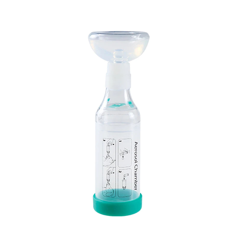 Cat Aerosol Chamber Pet Dog Portable Inhaler Spacer With Breathing Indicator Silicone Mask For Veterinary Equipment Vet Clinic