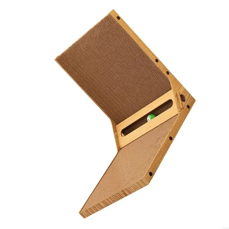 D0AD Corner Cats Scratching Post Integrated Scratch Board Durability Scratch Board