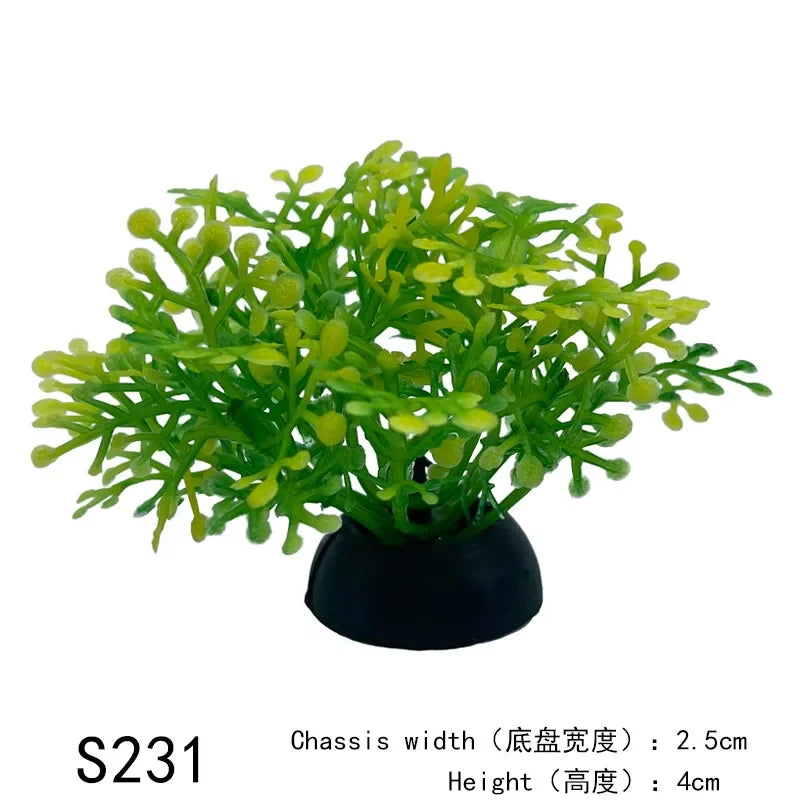 Artificial Plants Aquarium Decor Simulation Water Weeds Ornament Plant Fish Tank Landscaping Aquarium Grass Fish Tank Decoration