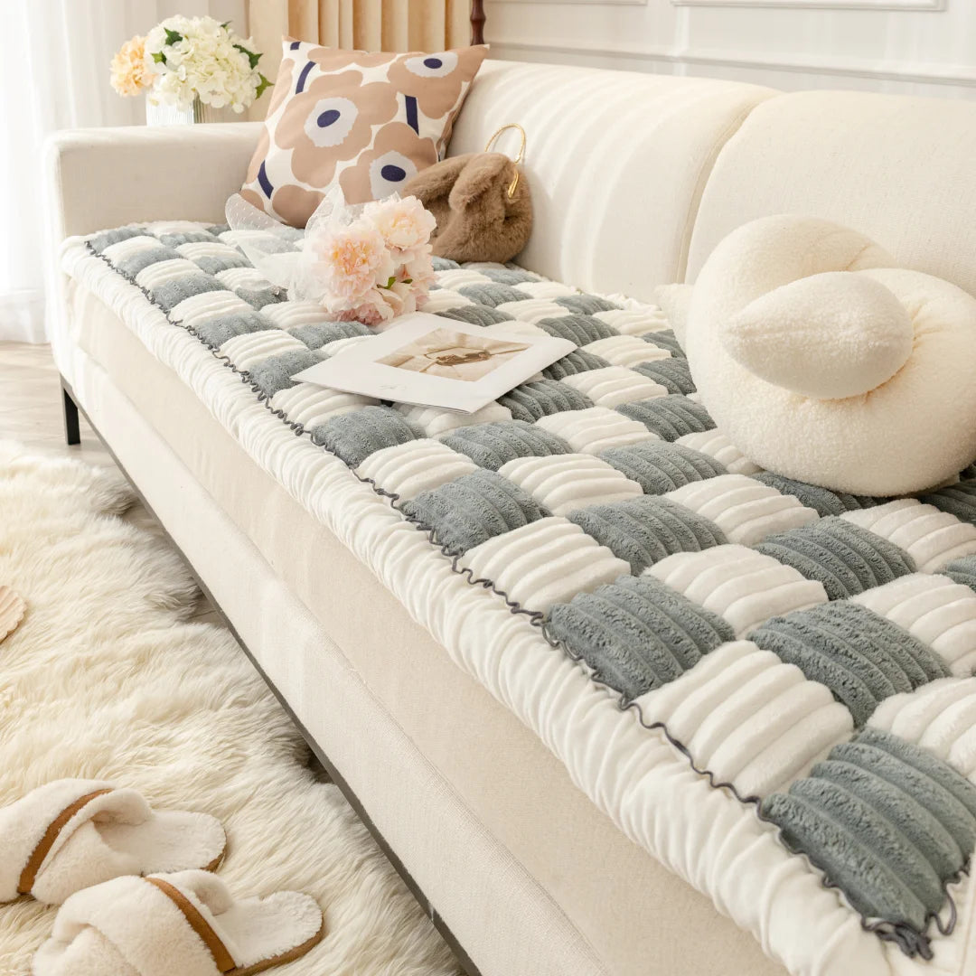 Warm Pet Plush Blanket, Available Mattress for Cats and Dogs, Non-Slip Washable, Sofa Floor Protector for Cats and Dogs