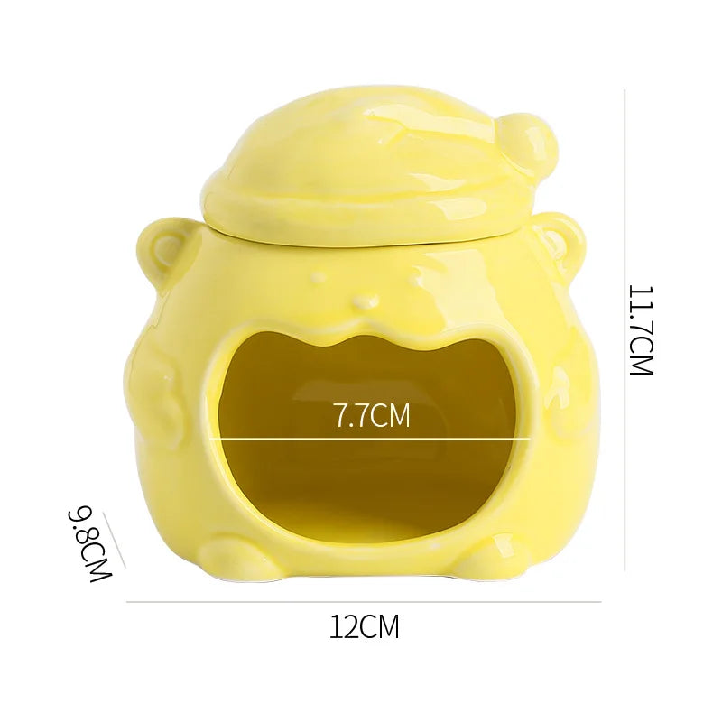 New 1PC Summer Cooling Hamster Ceramic House Sleeping Bag Small Animal Nest Guinea Pig Breathable Rooms Hamster Accessories