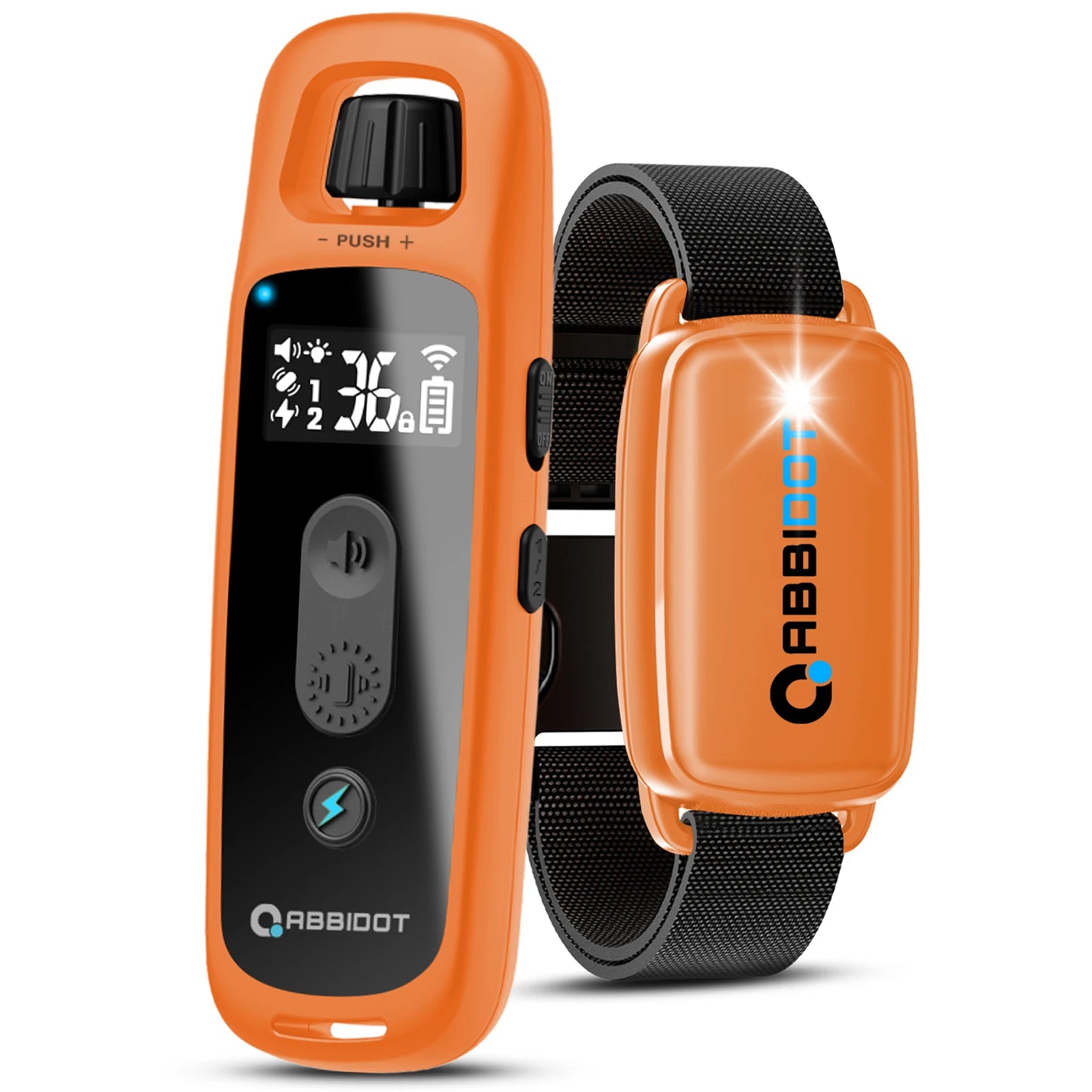 ABBIDOT T30 Dog Training Collar Electric Shock Strap for Large Dogs 3300ft 950m Canine Equipment Supplies No Bark Accessories