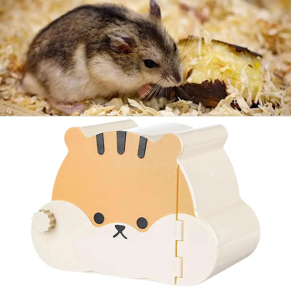 Cartoon Small Pet Cage For Small Pet Hedgehog Hamster Hideout House Cute Hamster Hide Cave Hamster Cage Accessories N3s8