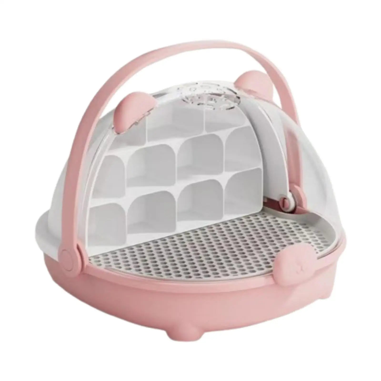 Silkworm Breeding Box Habitat Cage Portable Breathable for Silkworms Turtles Reptile Feeding Box Silkworm Hatching Container