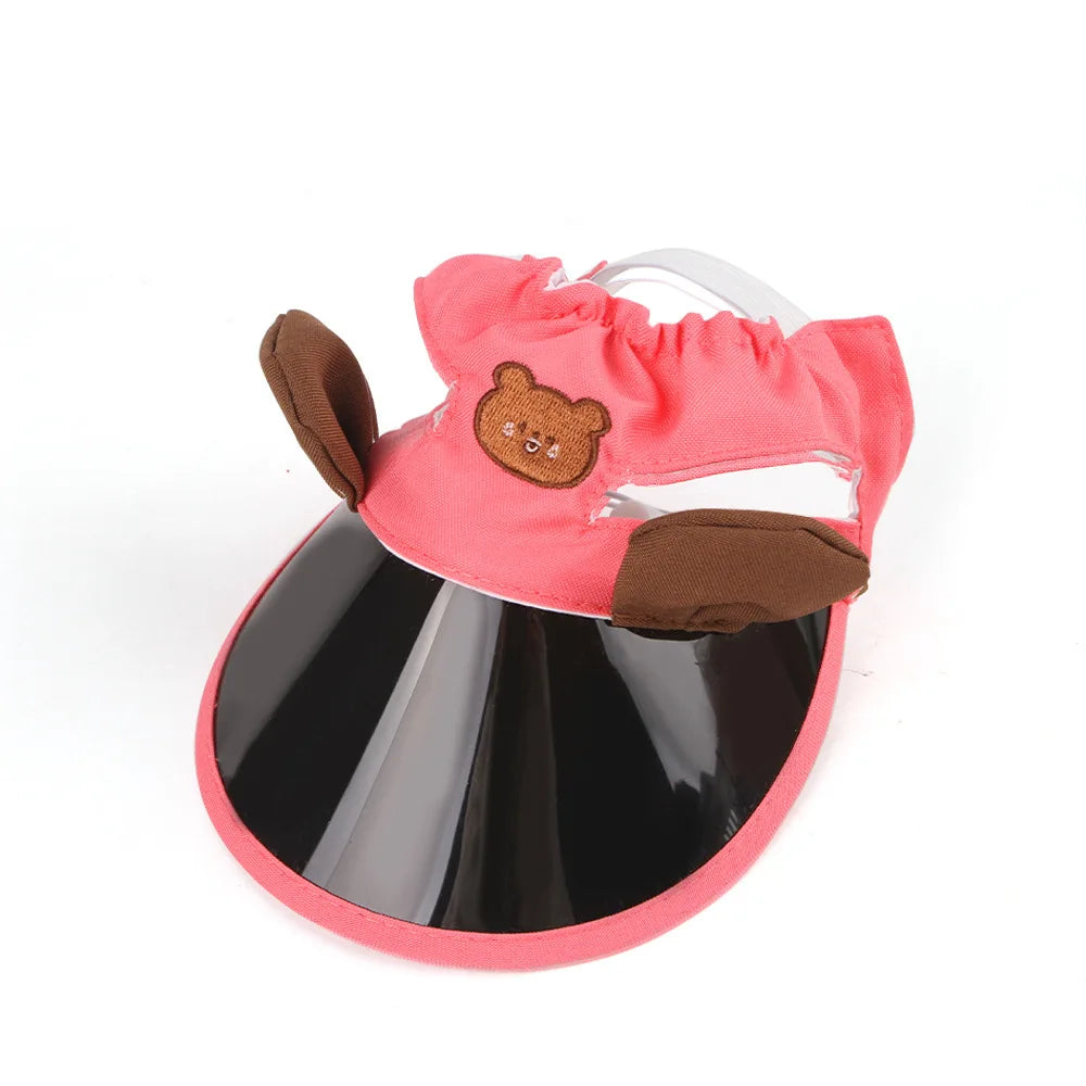 Adjustable Funny Pet Dog Hat Outdoor Summer Pet Accessories Dogs Cats Headwear Cowboy Hats Dog Cat
