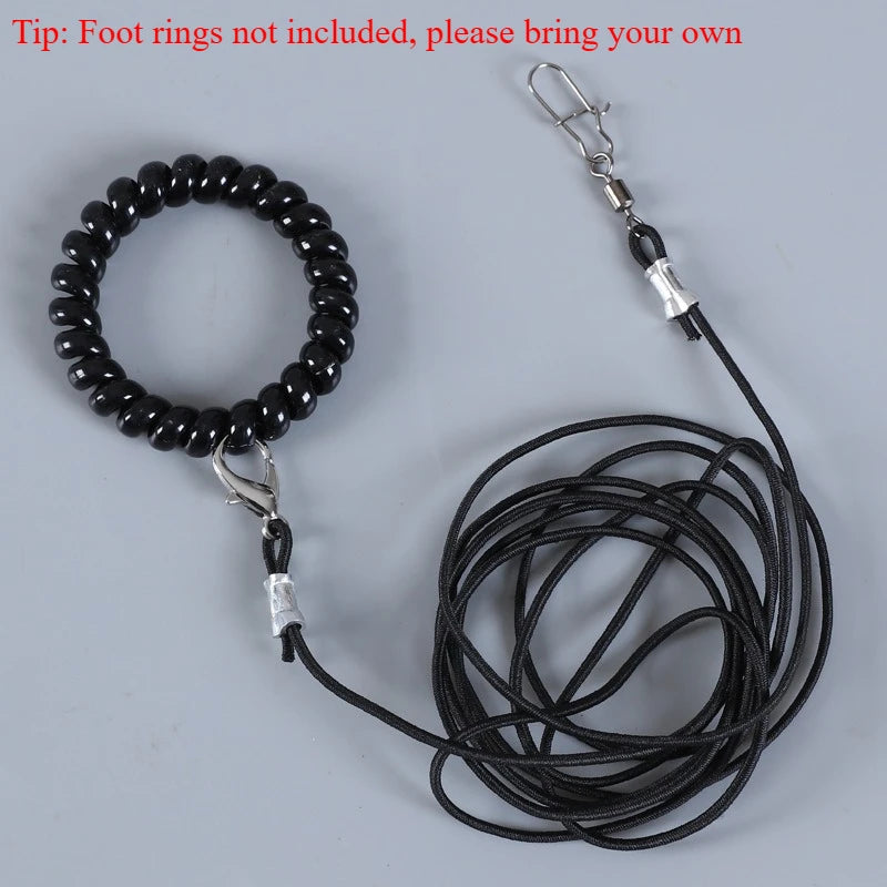 Parrot Bird Flying Training Leashh Rope Anti-flying Foot Chain Outdoor Bird Walking Rope Birds Supplies Training & Behavior Aids
