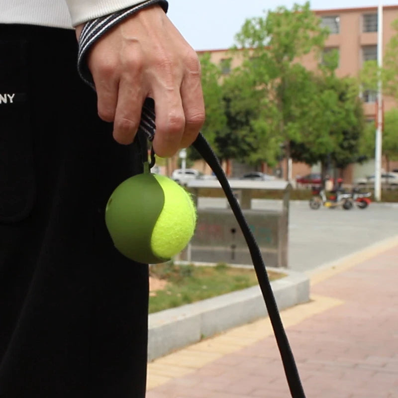 Tennis Ball Holder with Hook Lightweight Easy Installation Hands-Free Pet Ball Cover Holder Dog Leash Attachment Pet Supplies
