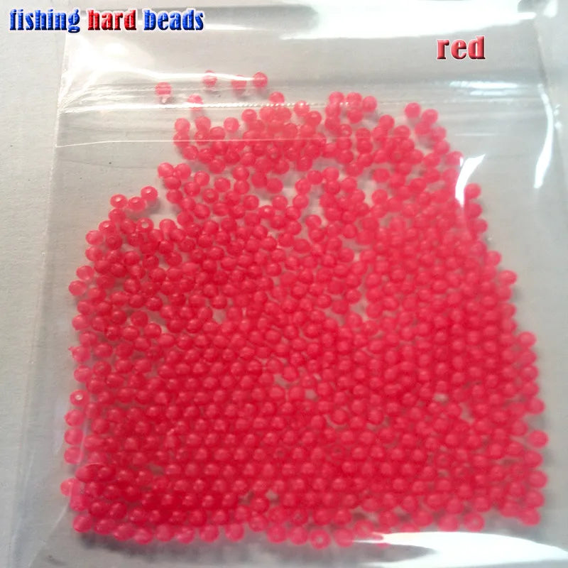 luminous small beads golw in the dark fishing beads quality  500pcs/lot